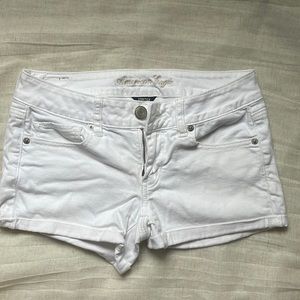 American Eagle Outfitters White Jean Shorts